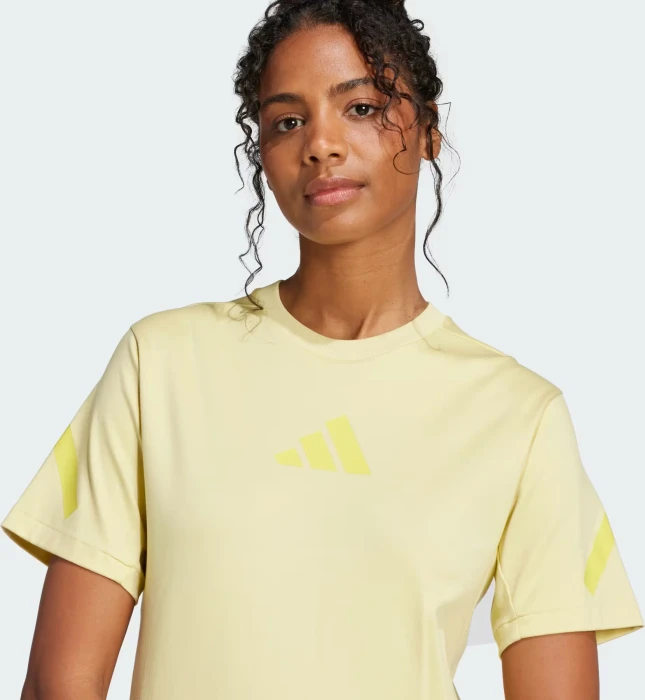 adidas Z.N.E. T-Shirt kurzarm powder yellow (Damen)