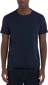 Replay Baumwolle Rundhals T-Shirt kurzarm night blue (Herren)
