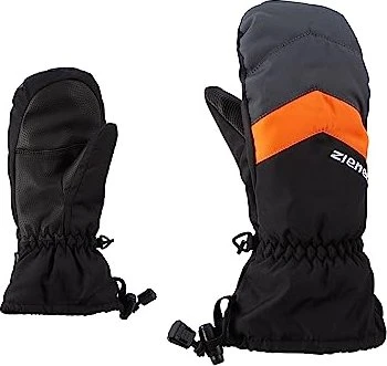 Ziener Lettero ASR Mitten Skihandschuhe schwarz/graphit (Junior)