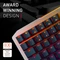 Cherry MV 3.0, LEDs RGB, grau/schwarz, Cherry VIOLA, USB, EU Vorschaubild
