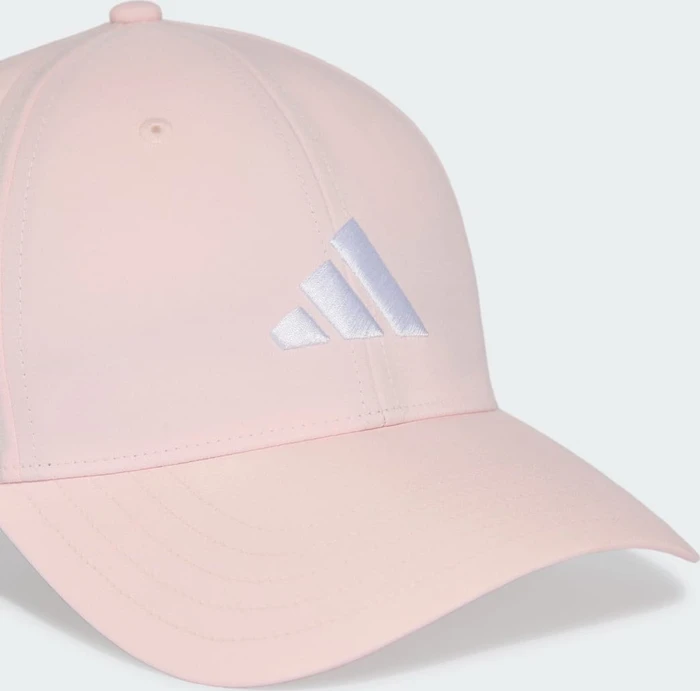 adidas New Logo Embroidered Baseball Kappe distilled pink/white