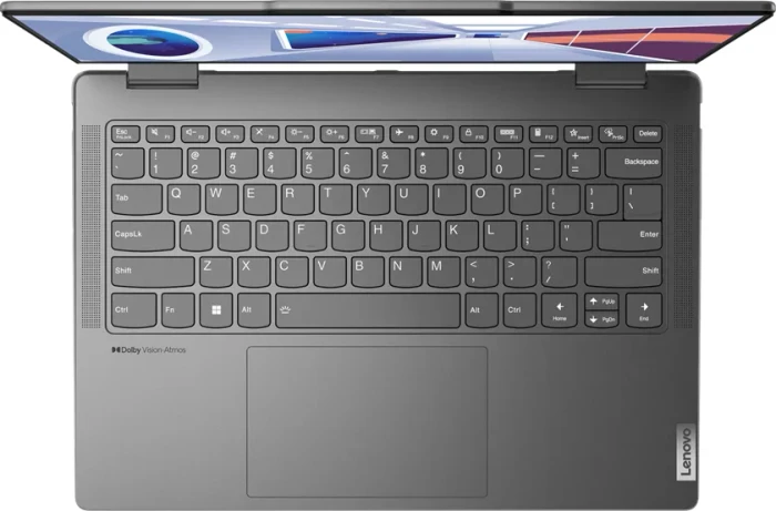 Lenovo Yoga 7 14ARP8, Storm Grey, Ryzen 5 7535U, 16GB RAM, 512GB SSD, DE