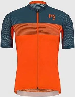 Karpos Green Fire Trikot kurzarm tangerine/outer space (Herren)