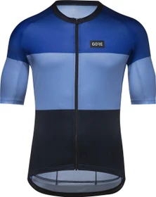 Gore Wear Spirit Stripes Trikot kurzarm ultramarine blue/scrub blue (Herren)