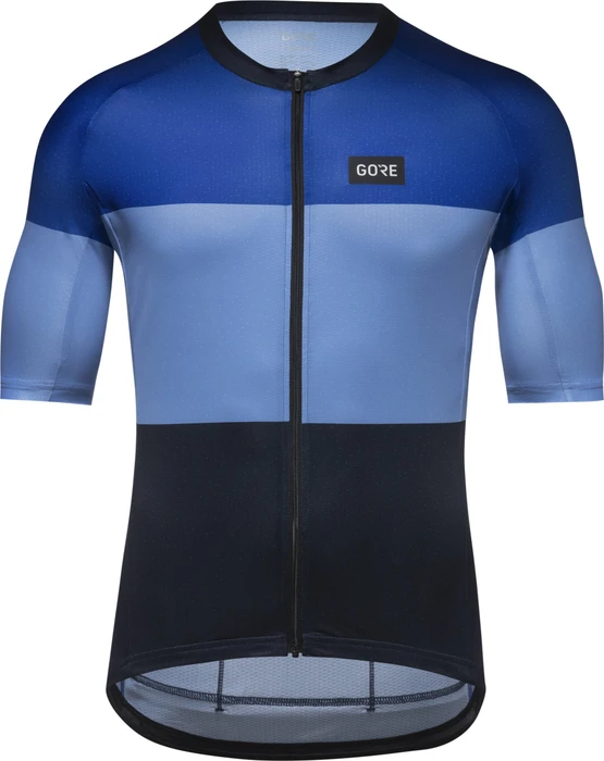 Gore Wear Spirit Stripes Trikot kurzarm ultramarine blue/scrub blue (Herren)
