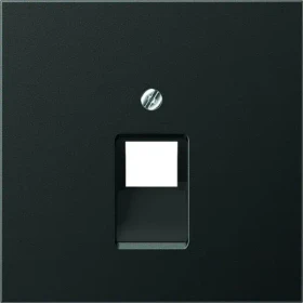 Jung Serie LS Abdeckung für IAE/UAE-Anschlussdose 1x 8-polig, anthrazit