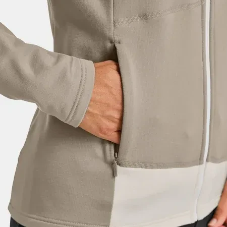 Ortovox Fleece Light Hoody Funktionsjacke grey sand (Damen)