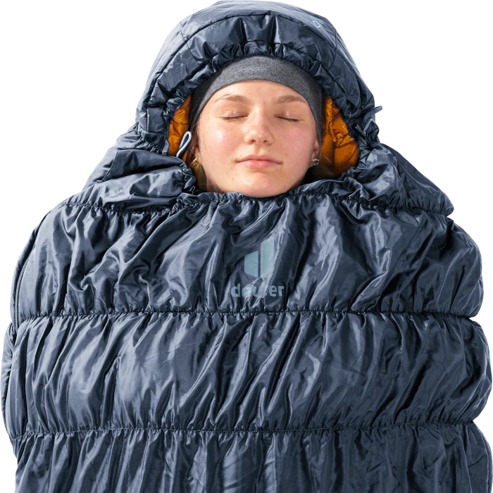 Deuter Exosphere SL +4°C Mumienschlafsack ink/maple (Damen)