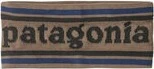 Patagonia Powder Town Stirnband park stripe/marlow brown