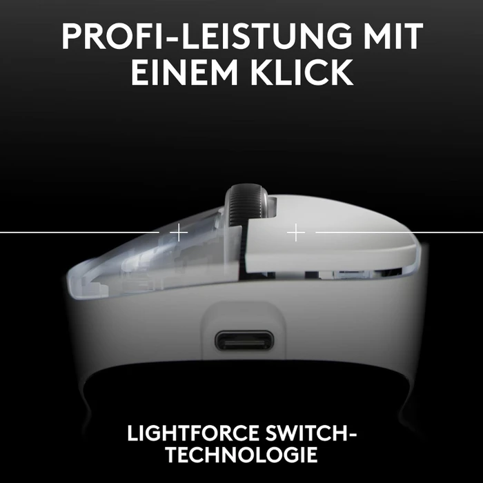 Logitech G Pro X Superlight 2 DEX Lightspeed weiß, USB