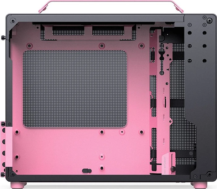 Jonsbo Z20 Pink Black, schwarz/rosa, Glasfenster