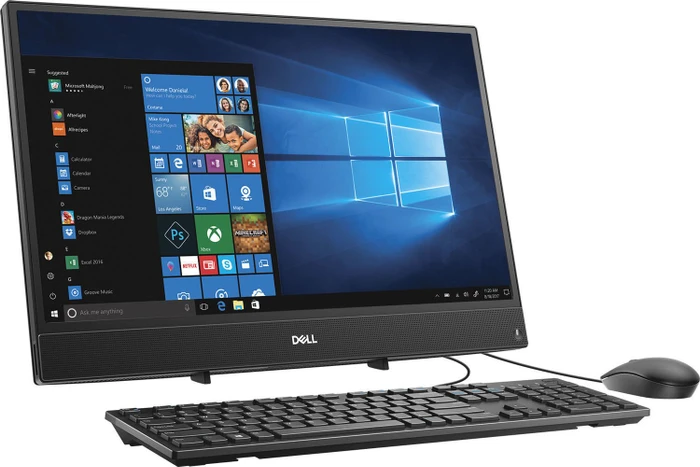Dell Inspiron 22 3277, schwarz, Pentium Gold 4415U, 4GB RAM, 1TB HDD