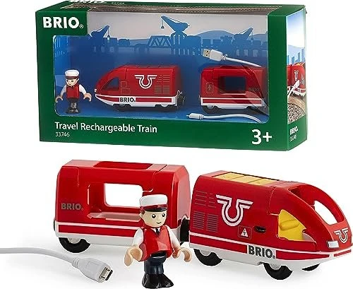 BRIO Roter Akku-Reisezug