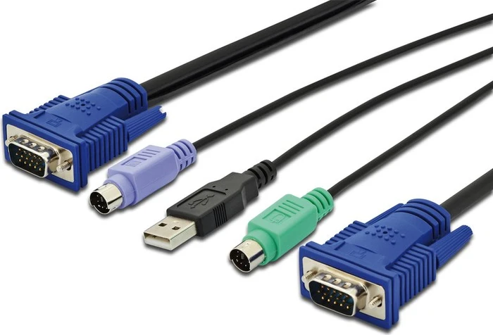 Digitus KVM-Kabel, 1.8m