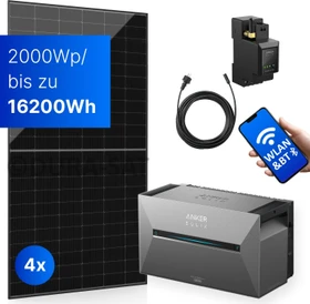 Anker SOLIX Solarbank 3 E2700 Pro mit 4x BP2700, 13.44kWh