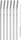 WMF Baric Trinkhalm-Set Cromargan, 6-tlg. inkl Reinigungsbürste, gebogen (3201019416)
