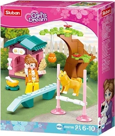 Sluban Girl's Dream Dog Training Field