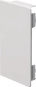 Hager Endstück halogenfrei zu Leitungsführungskanal LF/LFH 60x110 mm verkehrsweiß