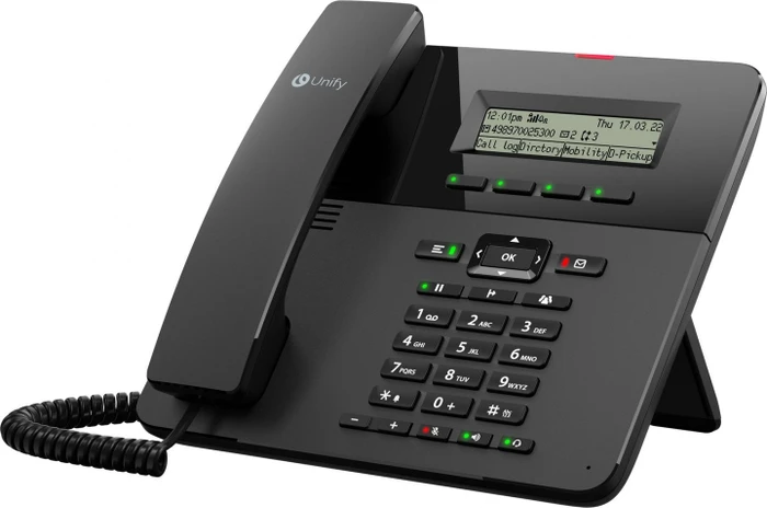 Unify OpenScape Desk Phone CP210 schwarz