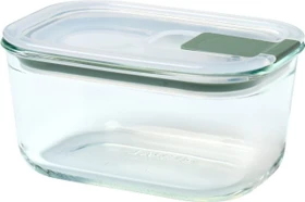 Mepal EasyClip rechteckig Glas Aufbewahrungsbehälter 450ml nordic sage