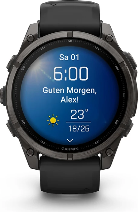 Garmin Fenix 9 47mm carbon grey dlc titanium/black