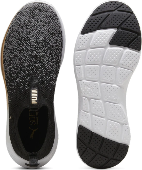 Puma Softride Premier Slip-On puma black/puma gold/cool dark gray (Damen)
