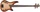 Ibanez SRH500F NNF Natural Browned Burst Flat