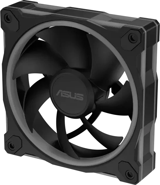 ASUS MR120 ARGB, schwarz, 120mm, 3er-Pack