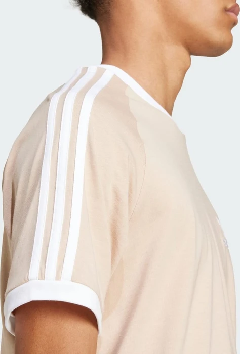 adidas Adicolor Classics 3-Streifen T-Shirt kurzarm magic beige (Herren)
