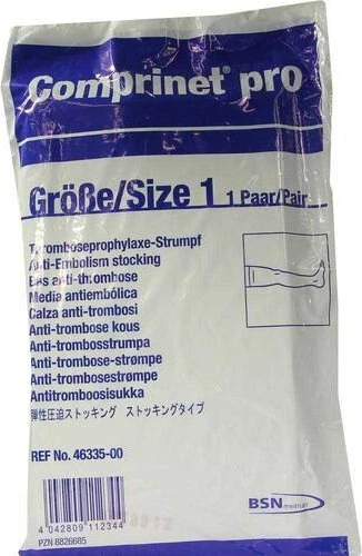 BSN medical Comprinet Pro Größe 1 Socken weiß