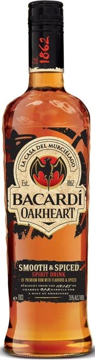Bacardi Oakheart 700ml