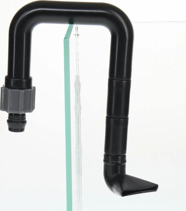 JBL OutSet wide - Wasserrücklauf-Set mit Breitstrahlrohr für Außenfilter von Aquarien, 19/25mm