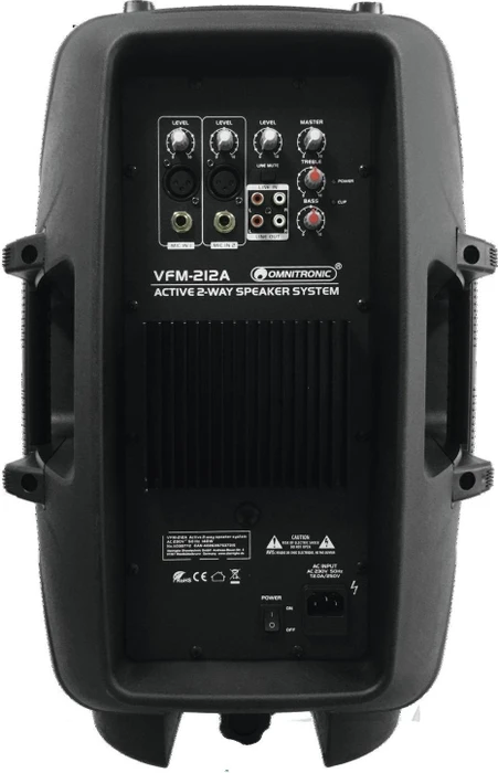 Omnitronic VFM-212A schwarz, Stück