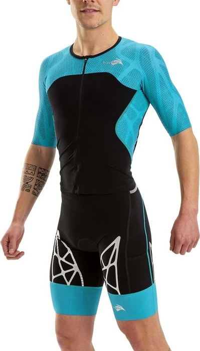 KiWAMi Spider 2 LD Aero Trisuit Triathlon Nasstauchanzug emerald (Herren)