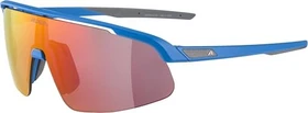 Alpina Turbo Pro blue matt/mirror red (Junior)