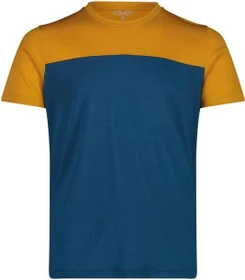 CMP Unlimitech Performance Merino Funktionsshirt kurzarm petroleum (Herren)