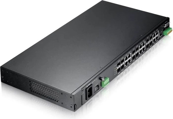 Zyxel Metro 3000 Aggregation Rackmount Gigabit Managed Switch, 12x RJ-45/SFP