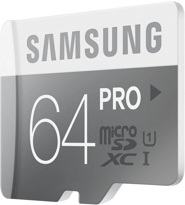 Samsung PRO R90/W50 64GB Kit, UHS-I, Class 10