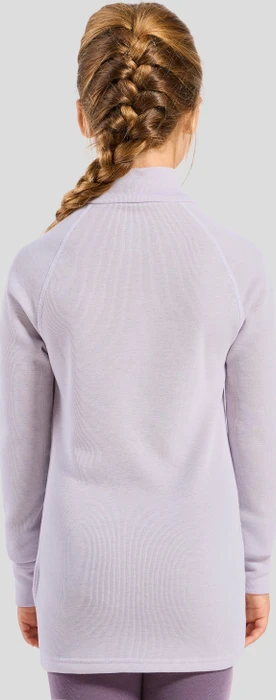 Odlo Active Warm Eco Half-Zip Funktionsshirt langarm misty lilac (Junior)