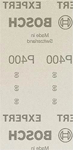 Bosch Professional EXPERT M480 Gewebeschleifblatt K400, 93x186mm, 50 Stück