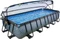 Exit Toys Stone Frame Pool mit Sandfilterpumpe und Abdeckung rechteckig 540x250x100cm Vorschaubild