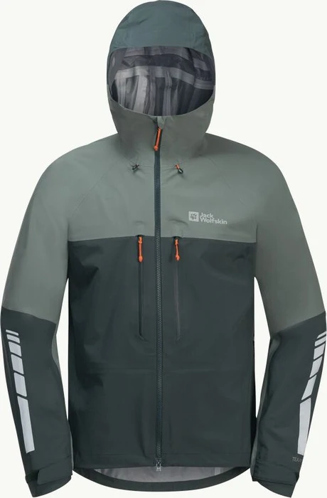 Jack Wolfskin Morobbia 3L Fahrradjacke black olive (Herren)