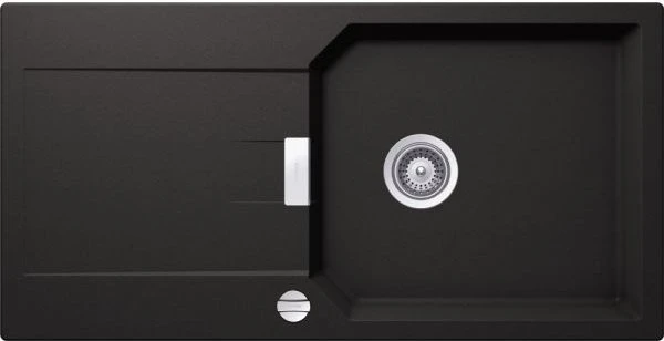 Schock Manhattan D-100L Unterbau Becken reversibel nero