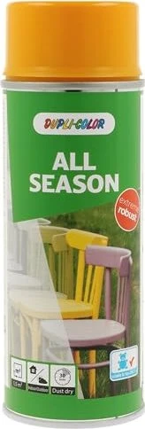 Dupli-Color All Season Kunstharzlack-Spray RAL 1007 narzissengelb, 400ml
