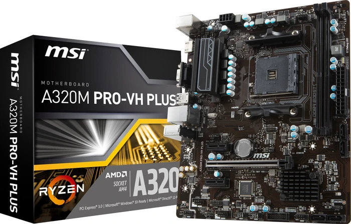 MSI A320M Pro-VH Plus (AMD AM4)