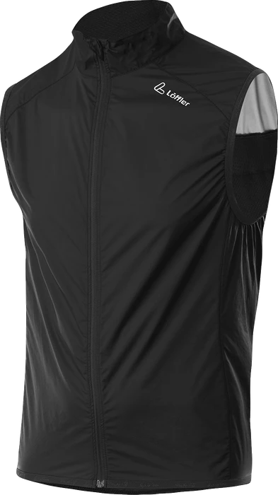 Löffler CF WPM Pocket Fahrradweste schwarz (Herren)