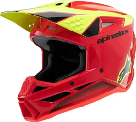Alpinestars S-M3 Fray rot/gelb/schwarz