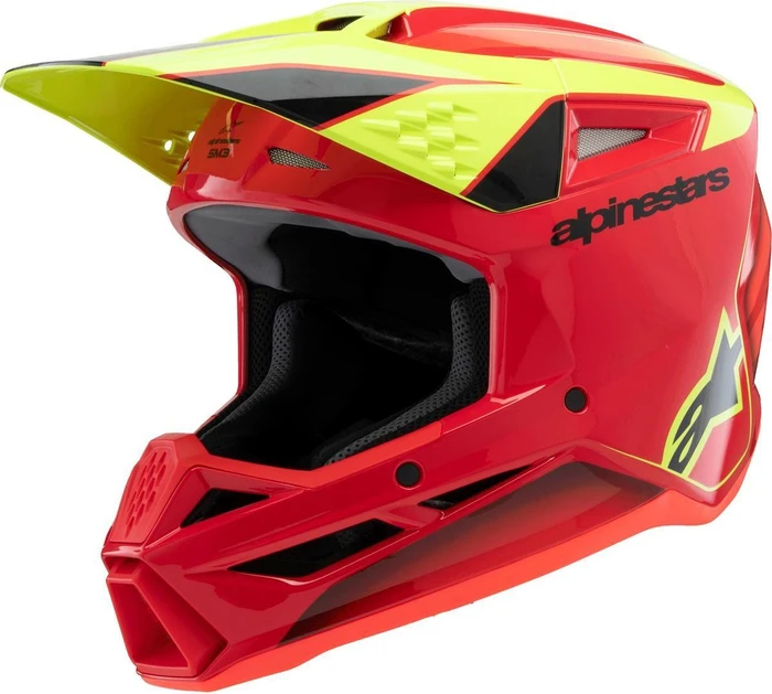 Alpinestars S-M3 Fray rot/gelb/schwarz