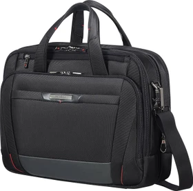 Samsonite Pro-DLX 5 Bailhandle expandable 15.6" erweiterbare Notebook-Umhängetasche schwarz