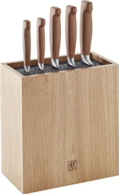 Zwilling Vier Sterne Messerblock-Set braun, 6-tlg.